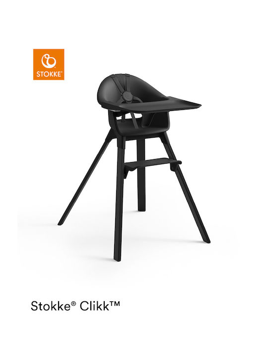 Chaise haute Stokke Clikk Midnight Black
