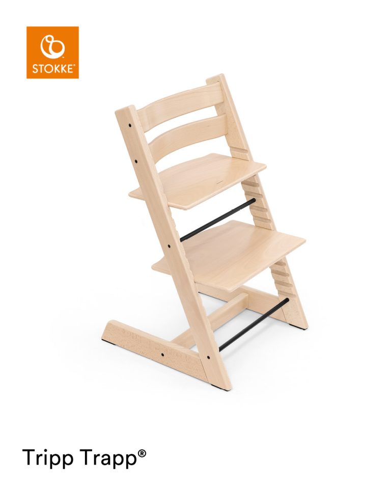 Tripp Trapp® chair Natural, Beech Wood