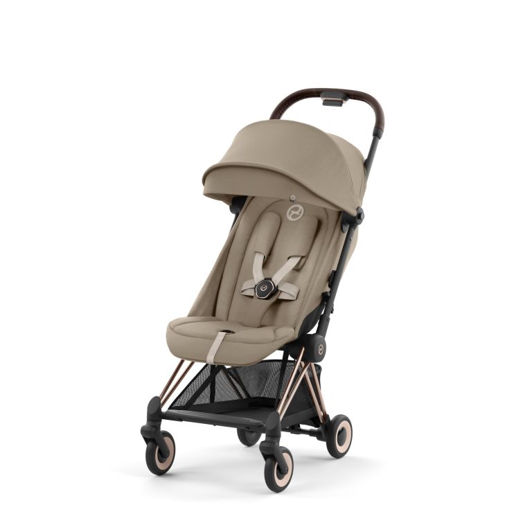 Poussette-Cybex-COYA-Rosegold-Cosy-Beige