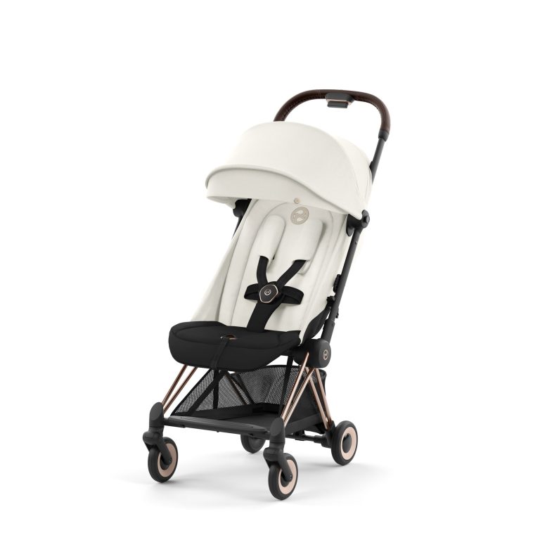 Poussette-Cybex-Coya-Rosegold-Off-White