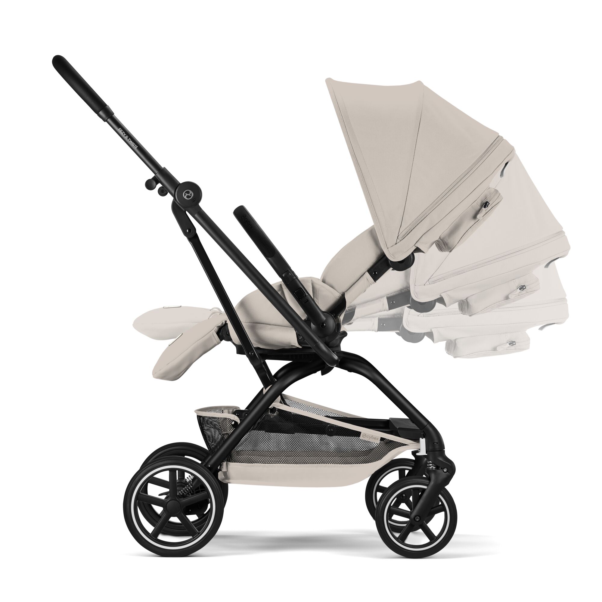 Poussette Cybex Eezy S Twist+2 BLK Dune Grey – Image 6