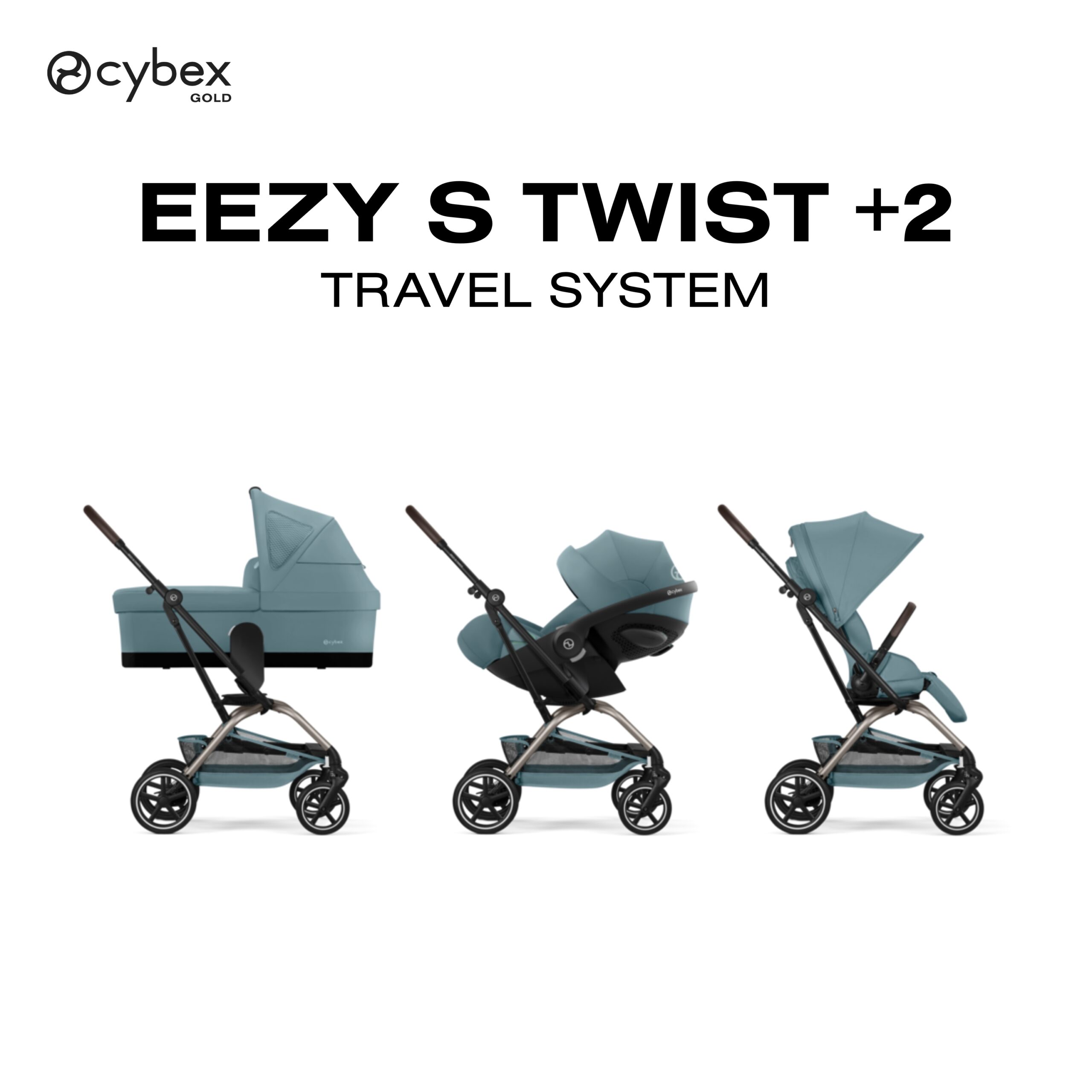 Poussette Cybex Eezy S Twist+2 TPE Stormy Blue – Image 11