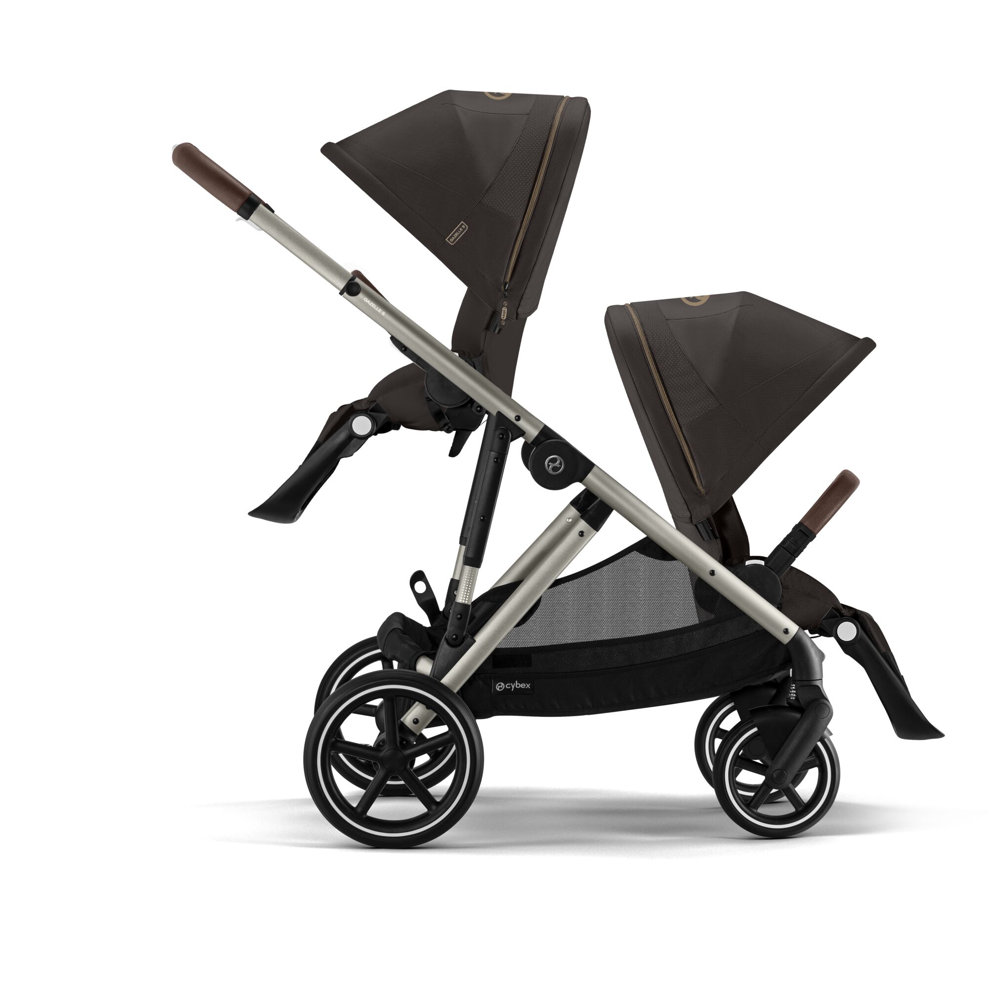 Poussette Cybex Gazelle S TPE Chocolate Brown – Image 6