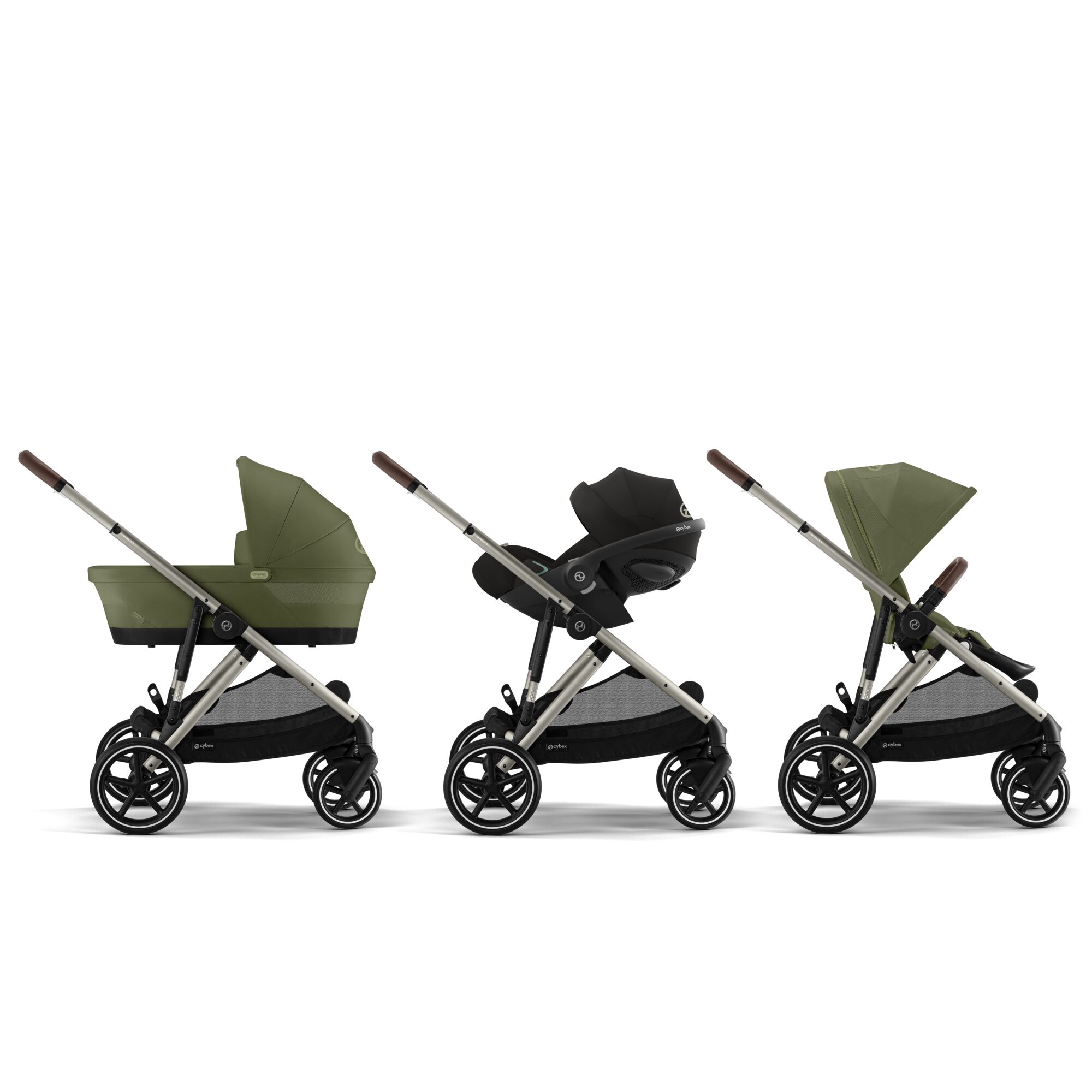 Poussette Cybex Gazelle S TPE Chocolate Brown – Image 10