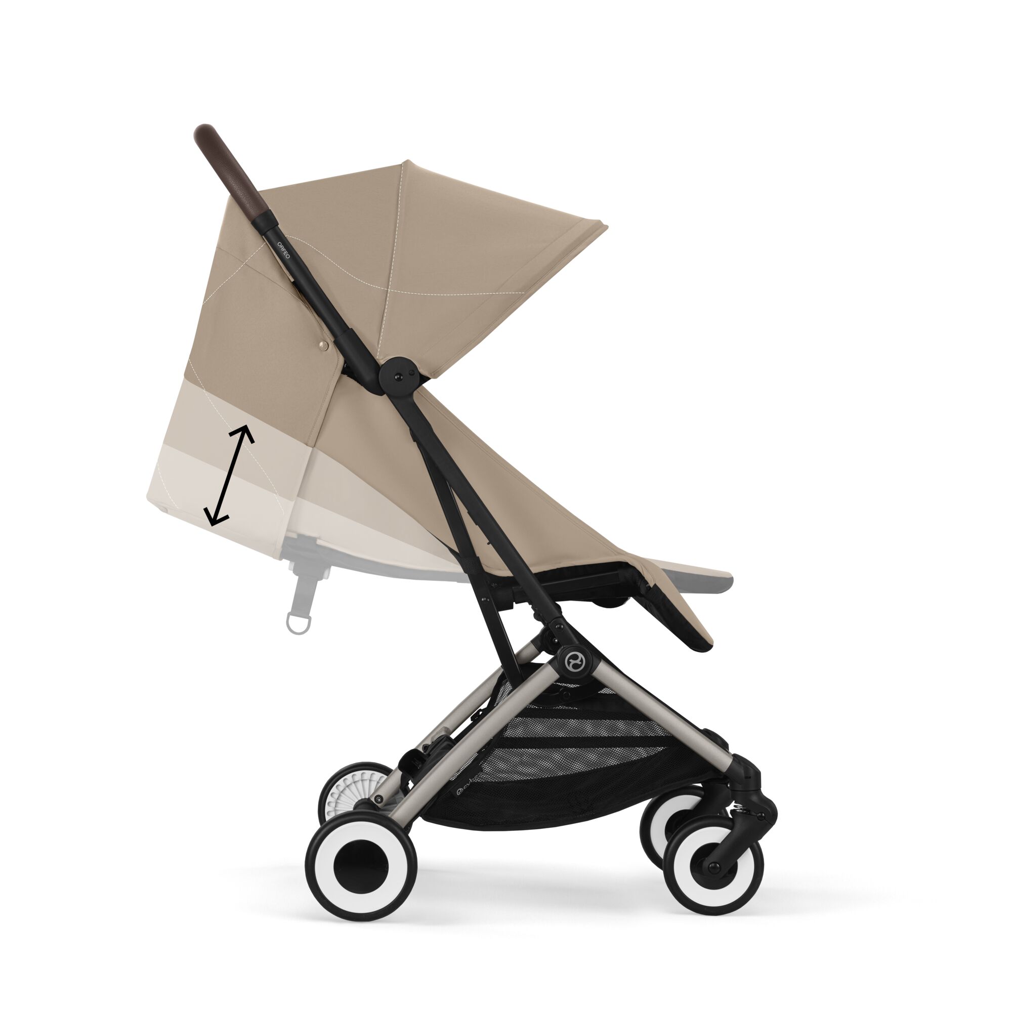Poussette Cybex Orfeo TPE Almond Beige – Image 5