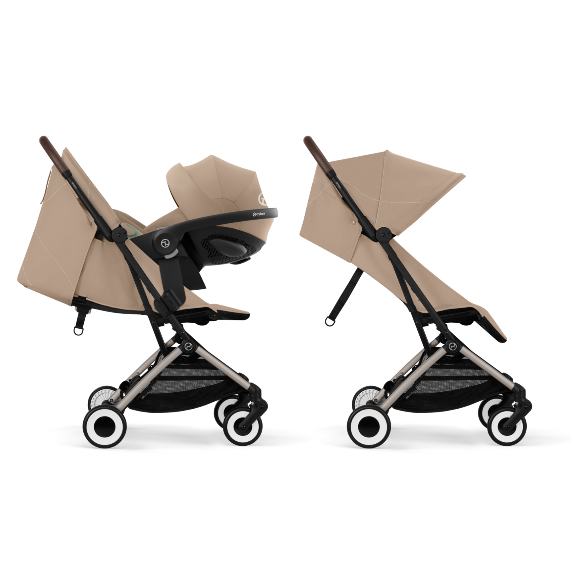 Poussette Cybex Orfeo TPE Almond Beige – Image 4