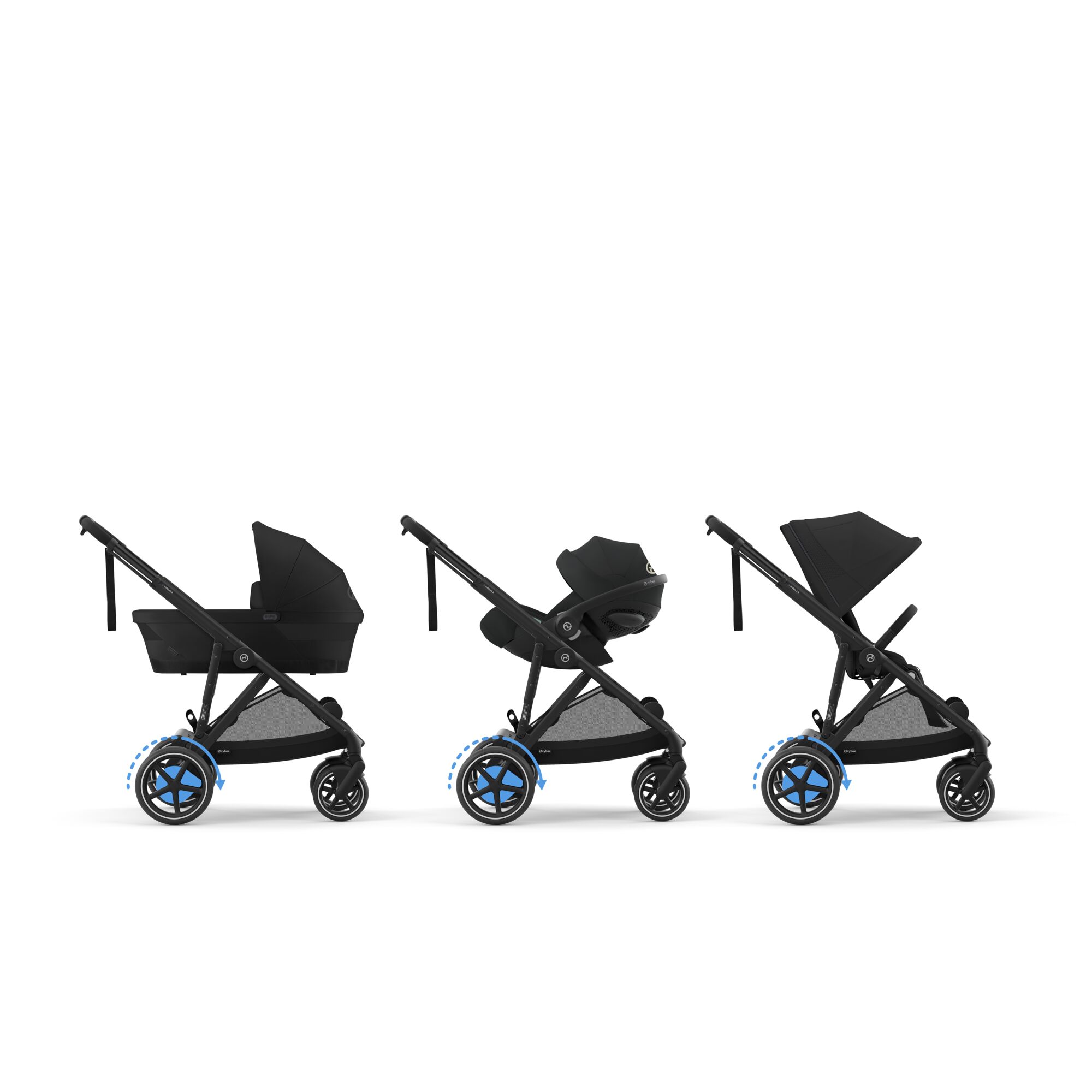 Poussette Cybex e-Gazelle S BLK Moon Black – Image 6