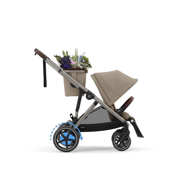 Poussette-Cybex-e-Gazelle-S-TPE-Almond-Beige