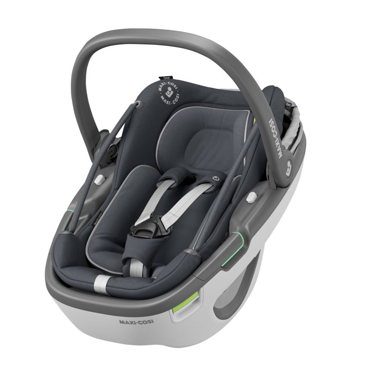 maxicosi carseat babycarseat coral grey essentialgraphite 3qrtle