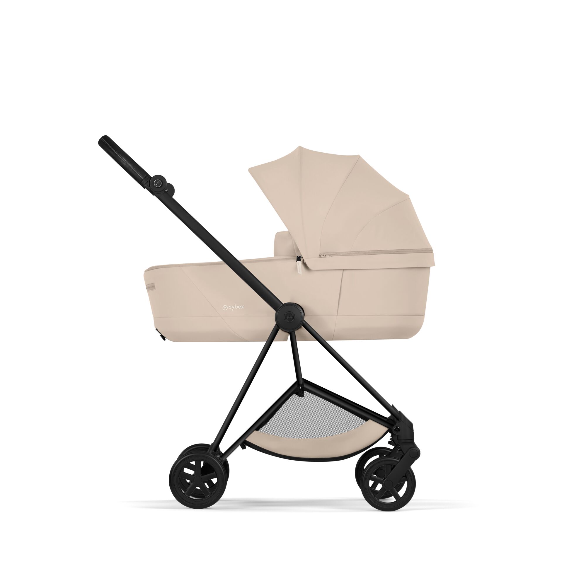 Poussette Cybex Mios Comfort avec nacelle Matt Black/Cozy Beige – Image 6