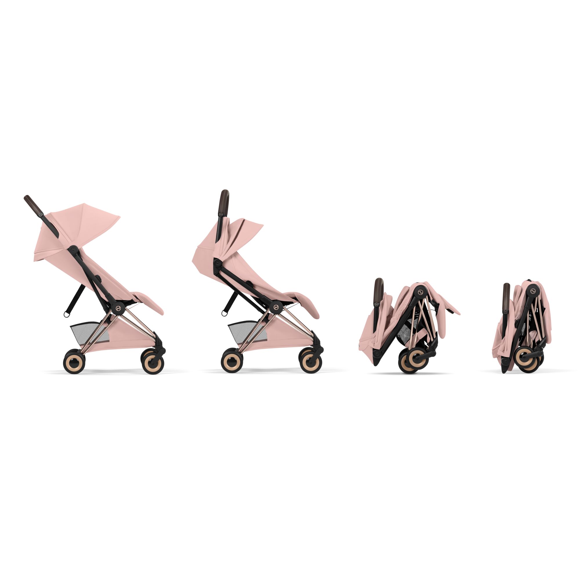 Poussette Cybex COYA Style Rosegold Peach Pink – Image 5