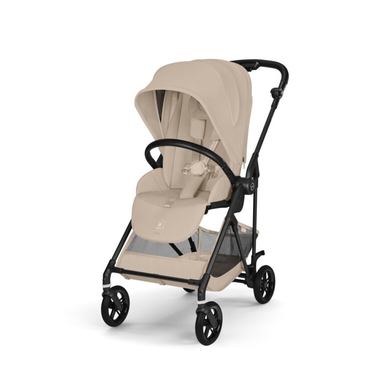 Poussette Cybex Melio Carbon Almond Beige