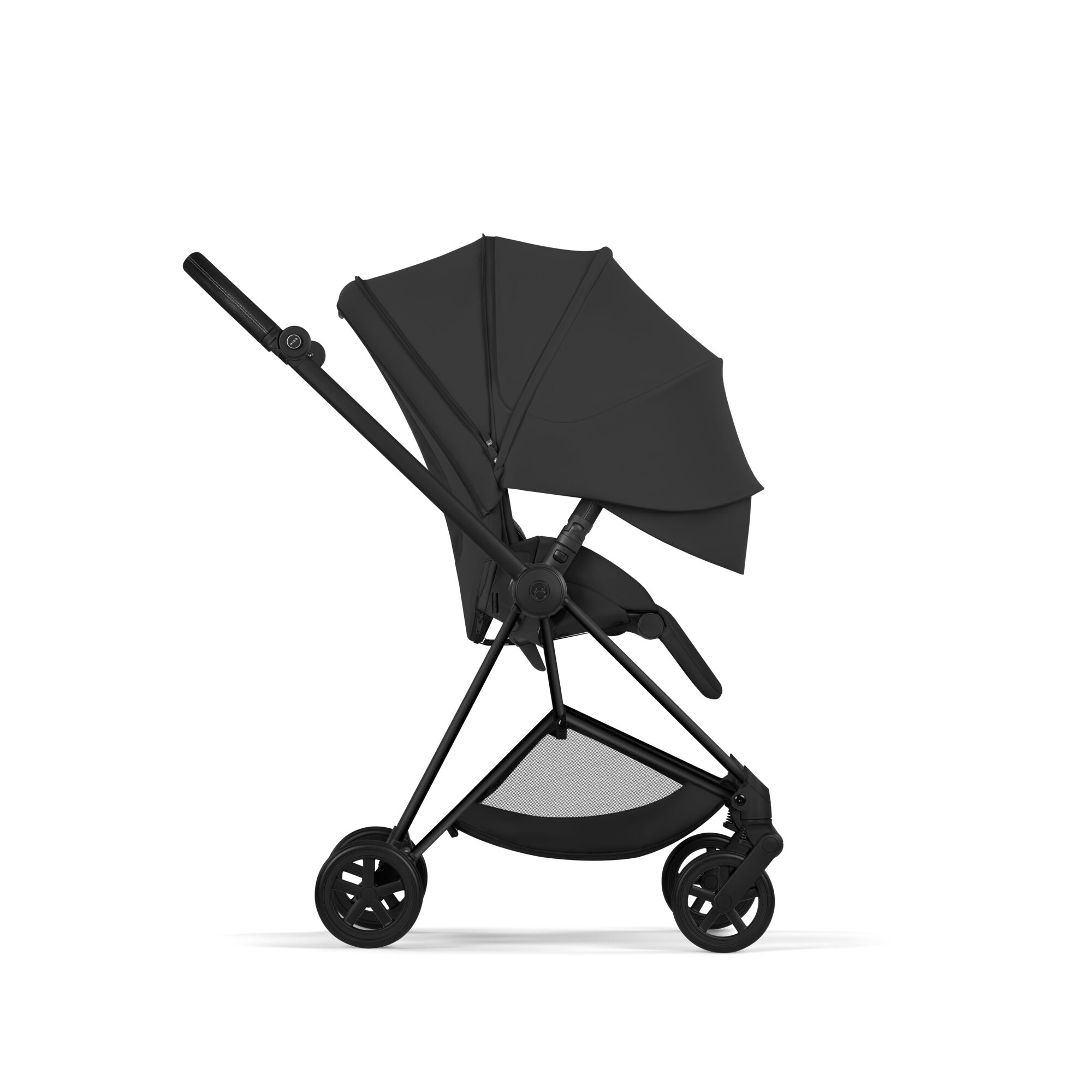 Poussette Cybex Mios Comfort avec nacelle Matt Black/Sepia Black – Image 2