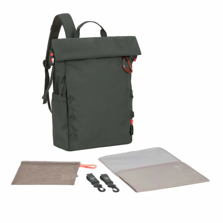 Sac À Dos Lässig Outdoor Rolltop Vert