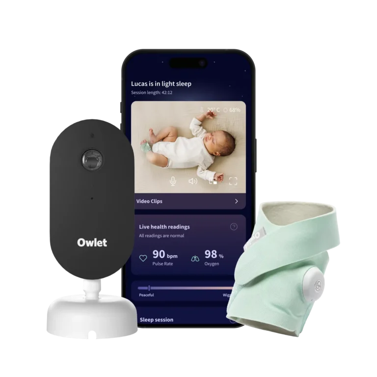 Ensemble Owlet Dream Sock &amp; Cam Dream Sight Mint