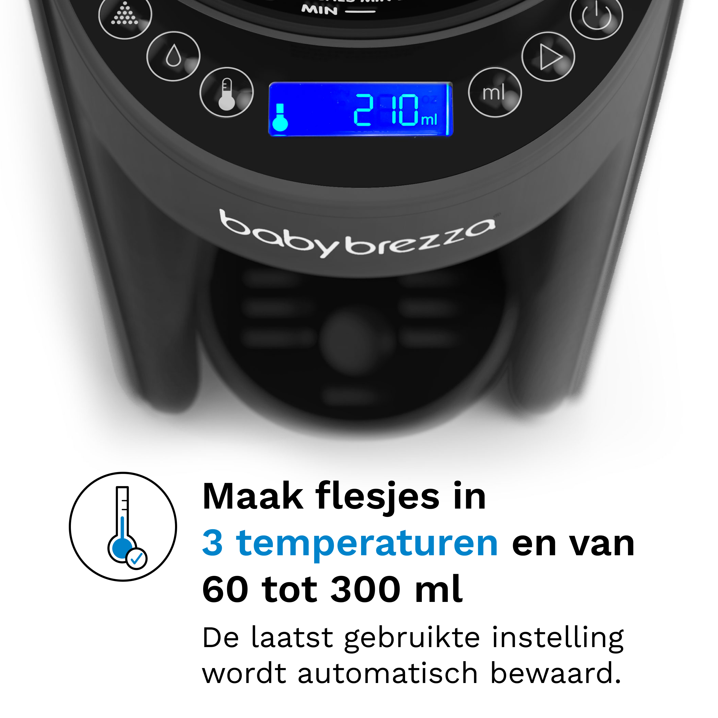 Préparateur de biberons Baby Brezza Formula Pro Anthracite – Image 9