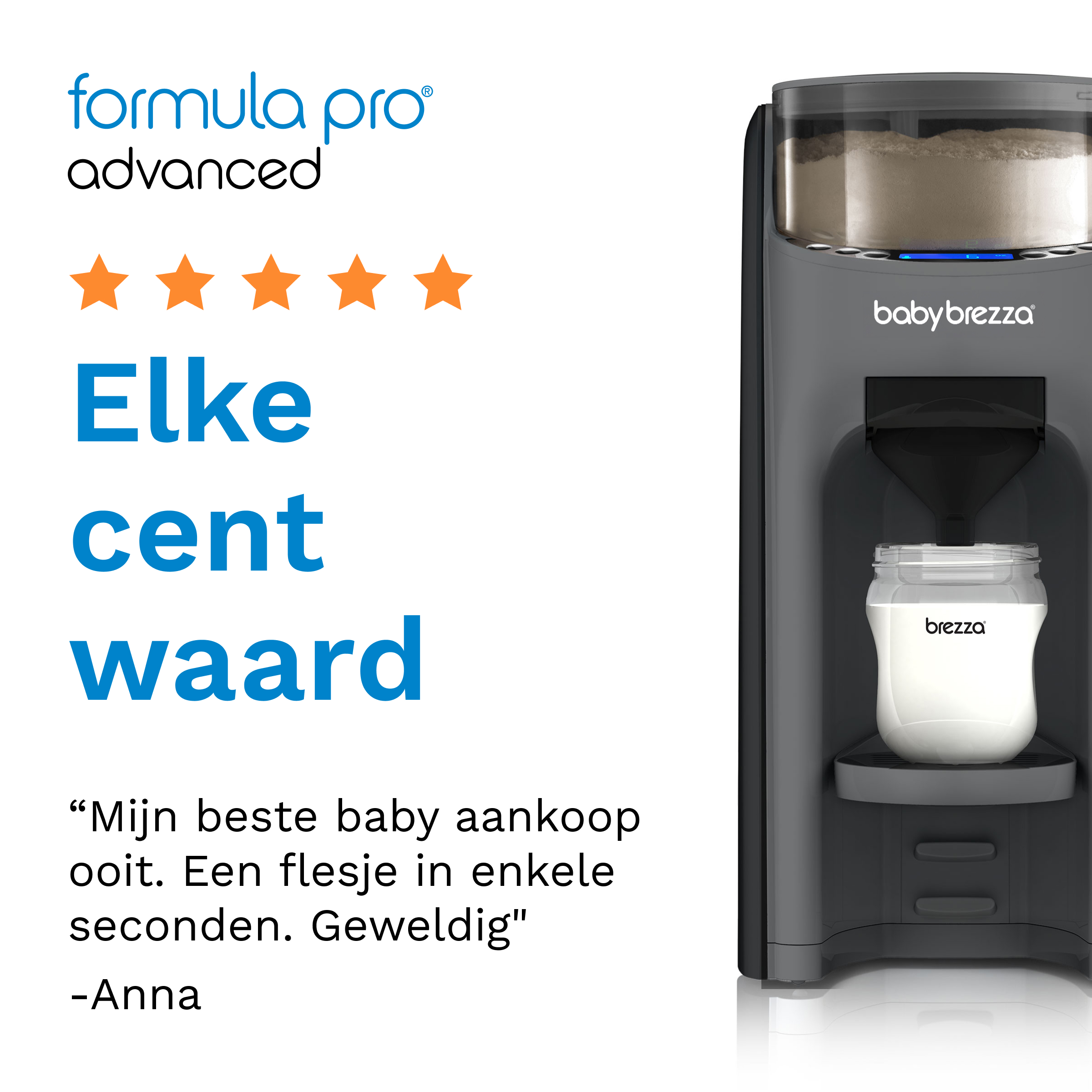 Préparateur de biberons Baby Brezza Formula Pro Anthracite – Image 5