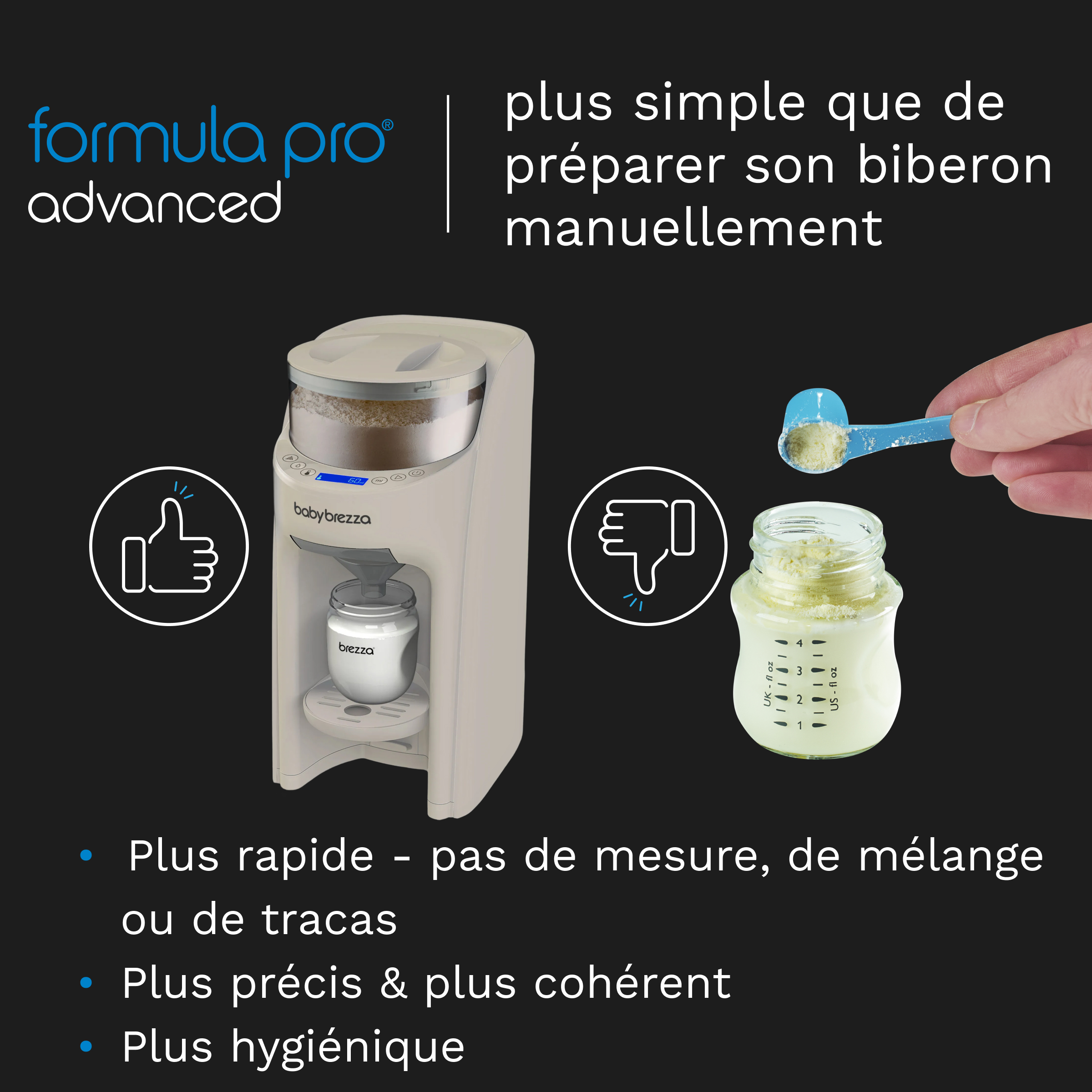 Préparateur de biberons Baby Brezza Formula Pro Oatmeal – Image 6