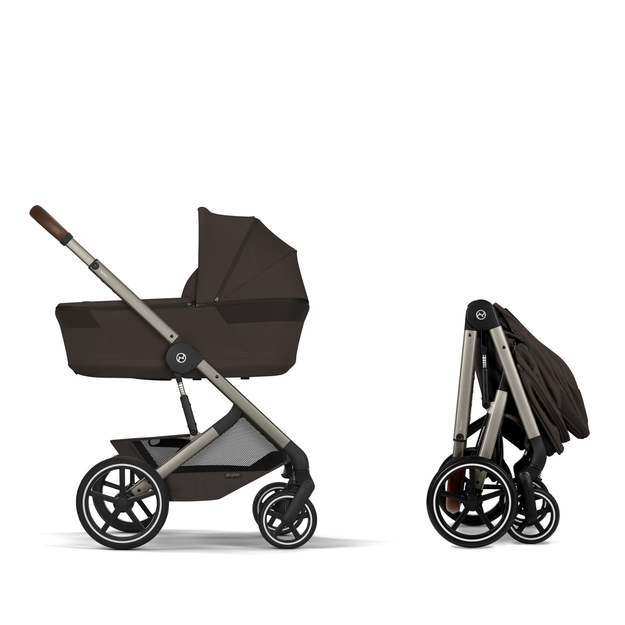 Pack Balios S Lux + nacelle pliable Chocolate Brown – Image 2