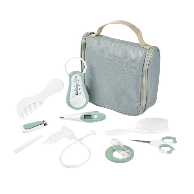 Trousse de soin Béaba vert sauge