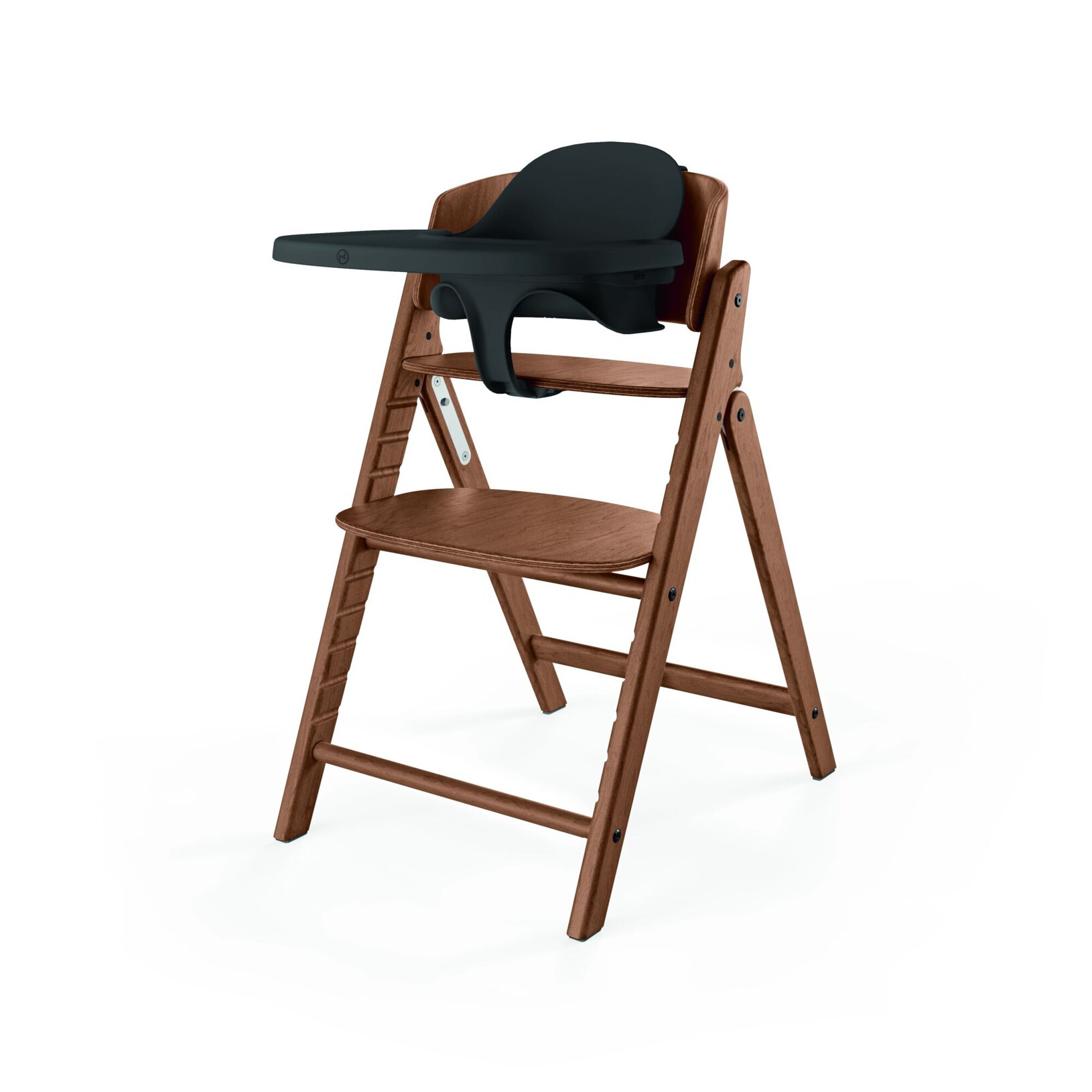 Set chaise haute Cybex Click & Fold 4-en-1 All Natural Dark – Image 4
