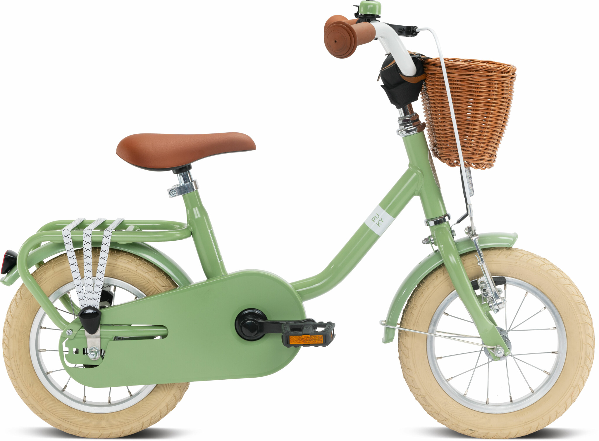 Vélo enfant draisienne enfant LRM Classic rétro vert pour les