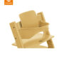 Tripp Trapp® High Chair Sunflower Yellow, with Baby Set.