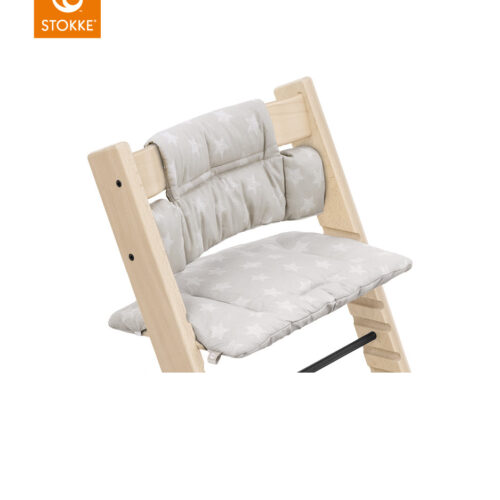 Coussin-chaise-haute-Stokke-Tripp-Trapp-Star-Silver