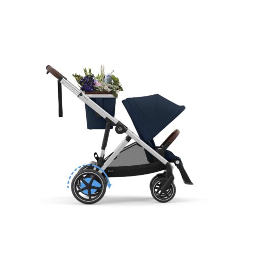 Poussette Cybex e-Gazelle S SLV Ocean Blue