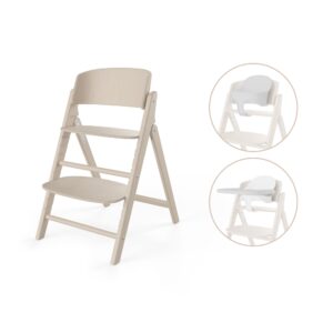 Set chaise haute Cybex Click & Fold 3en1 All Natural