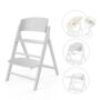 Set chaise haute Cybex Click & Fold 4en1 All White